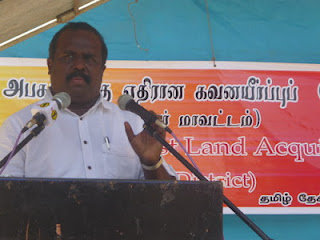 Let our people live in their own land: protest at Mannar